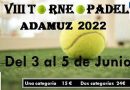 VIII Torneo padel 2022 Adamuz