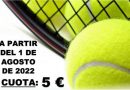 📣 Torneo de tenis ciudad de Villa del Río 🎾