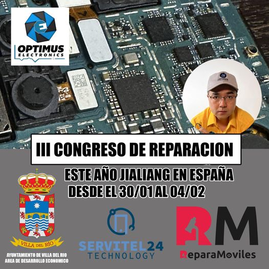 III Congreso internacional de técnicos especializados en reparación de telefonía móvil en Villa del Río