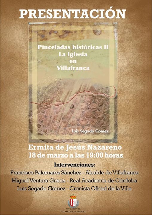 Presentación | Pinceladas históricas II La Iglesia en Villafranca
