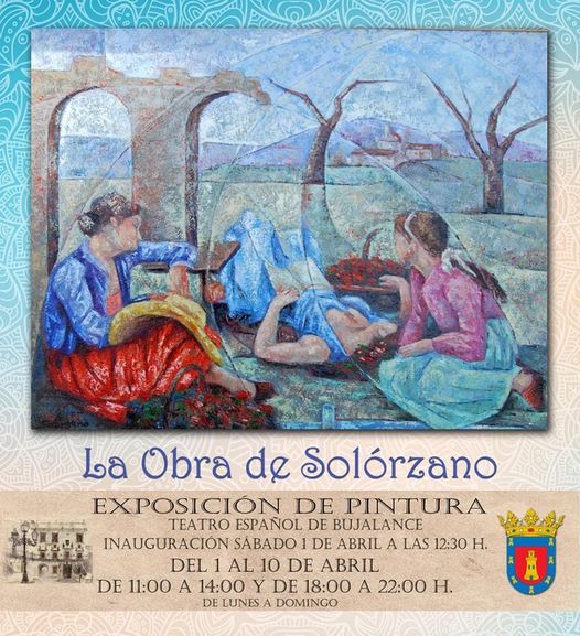 Exposición de pintura «La obra de Solórzano"