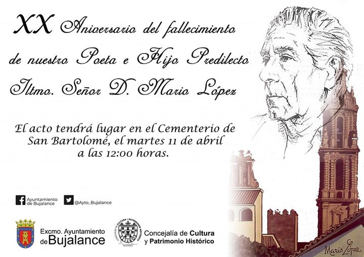 XX Aniversario fallecimiento Mario López