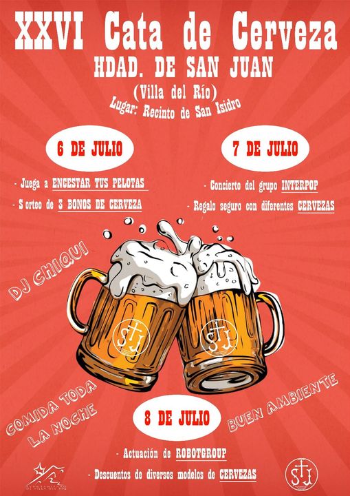 XXVI Cata de cerveza Hdad. de San Juan