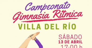Campeonato de gimnasia rítmica en Villa del Río