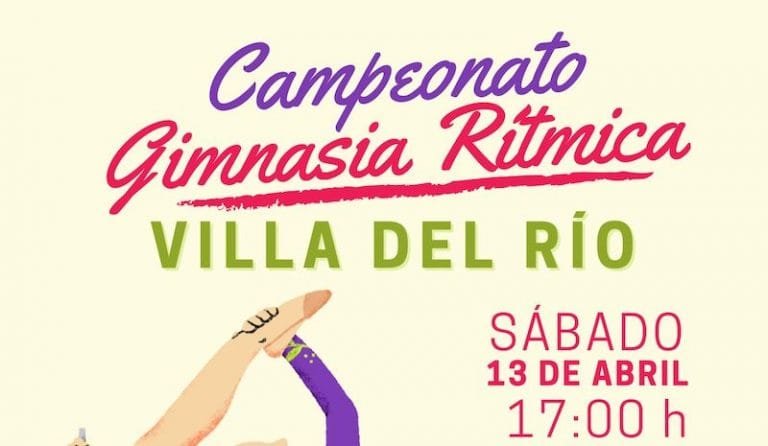 Violet Pink Illustrated Confetti Gymnastics Birthday Invitation (210 x 297 mm) - 1