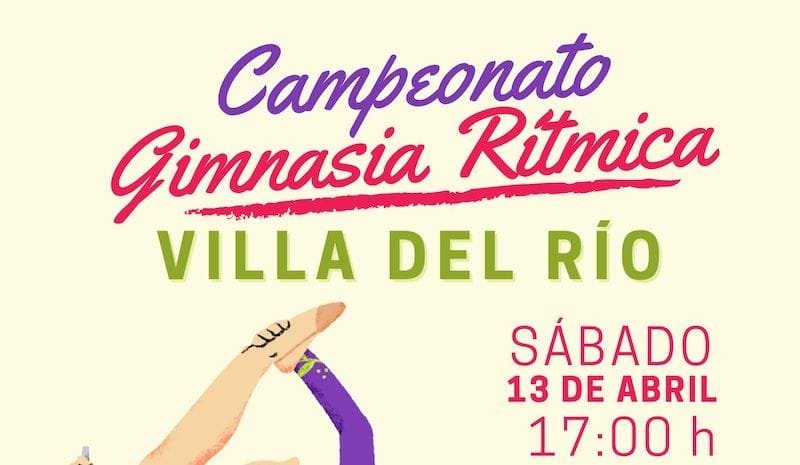 Violet Pink Illustrated Confetti Gymnastics Birthday Invitation (210 x 297 mm) - 1