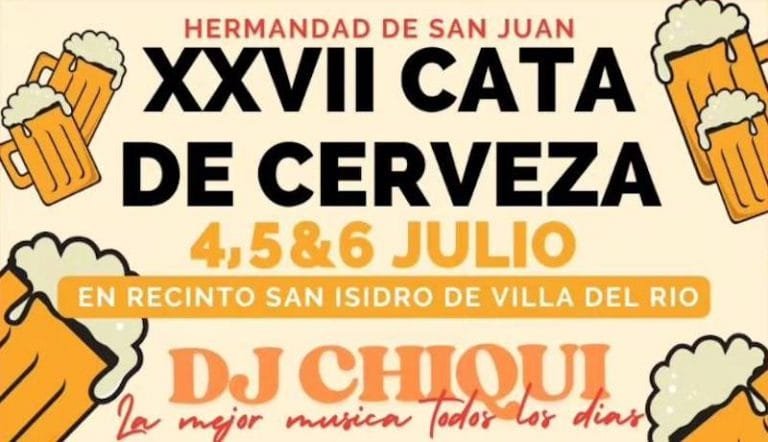 Cata de cerveza de la Hermandad de San Juan