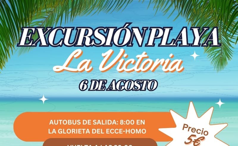 Viaje a la playa de la Victoria