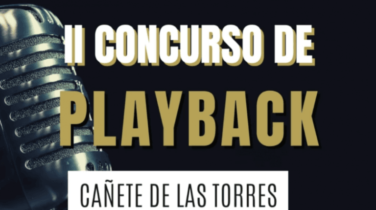 Concurso de playback en Cañete de las Torres