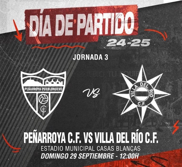 Peñarroya C.F. vs. Villa del Río C.F.