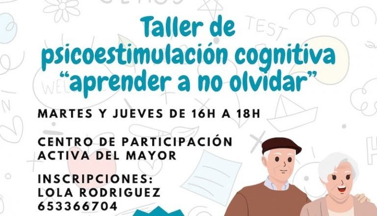 Taller de psicoestimulacion cognitiva