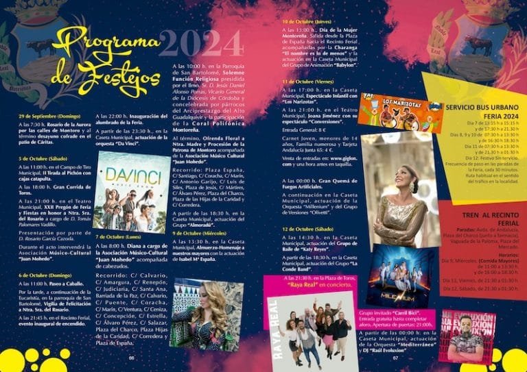 ¡La Feria de Montoro 2024 ya está aquí!