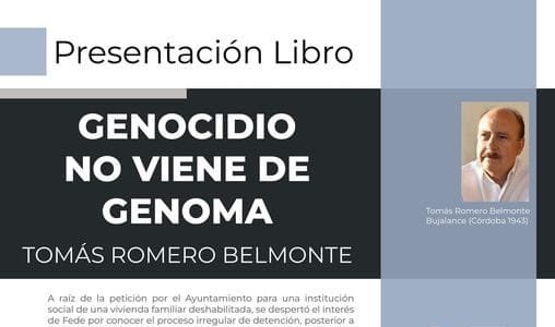 Presentación del libro Genocidio no viene de genoma