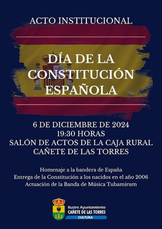Acto Institucional Día de la Constitución Española 2024