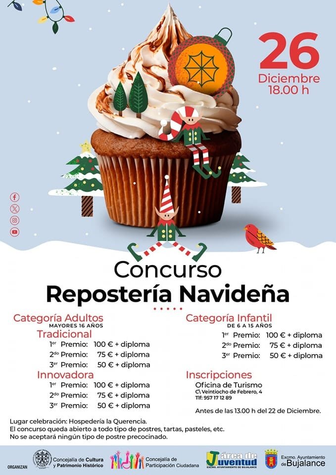 Concurso de Repostería Navideña en Bujalance