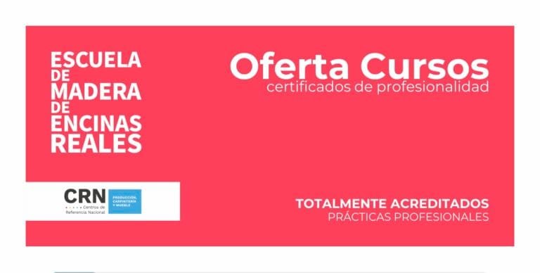 Cursos gratuitos en La Escuela de Madera en Villa del Río