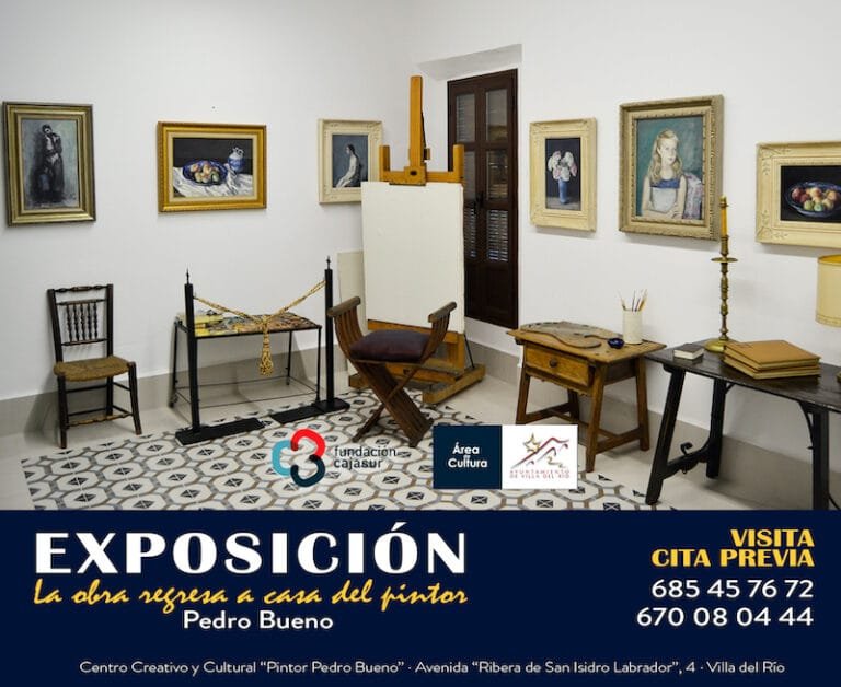 Exposición de Pedro Bueno %22Reencuentro - La obra regresa a casa del pintor%22