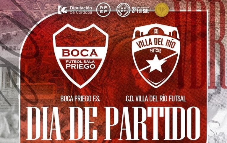 Boca Priego Futsal vs. C.D. Villa del Río Futsal