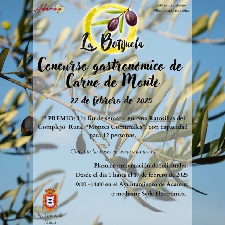 Concurso gastronomico de carne de monte
