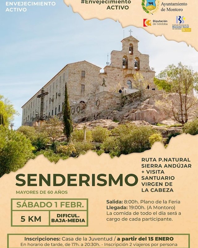 Envejecimiento Activo | Senderismo en Montoro