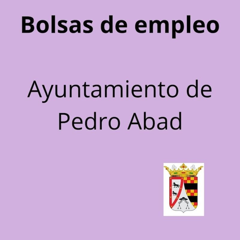 Pedro Abad | Bolsa de empleo