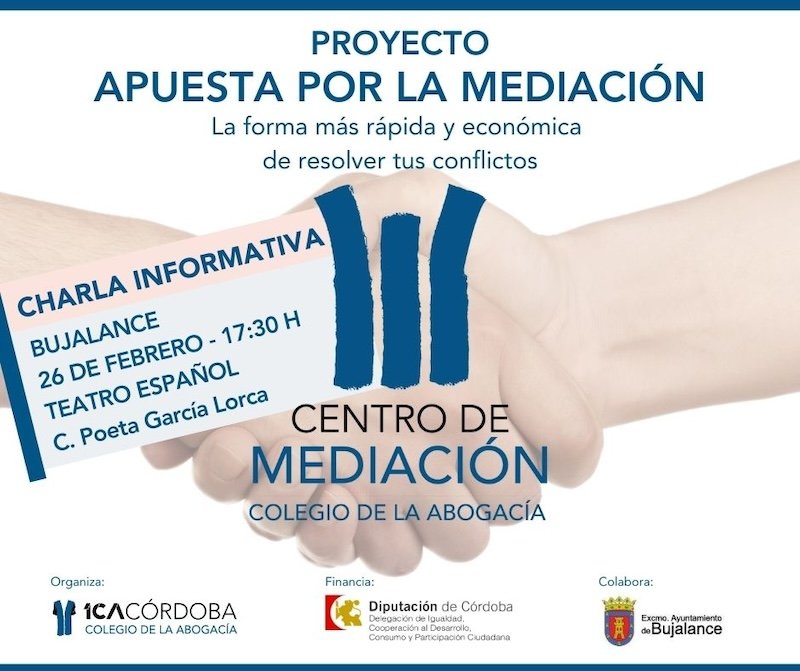 Bujalance | Proyecto %22Apuesta por la mediación%22