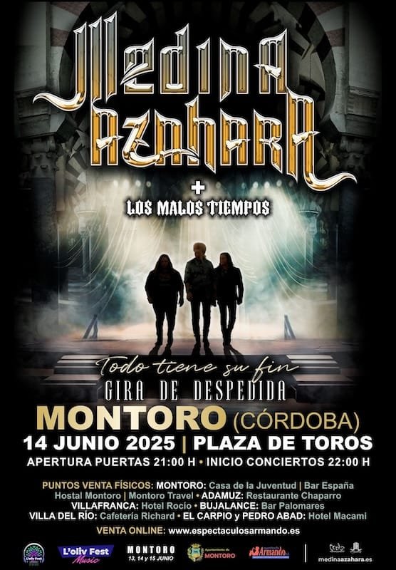 Concierto Medina Azahara en Montoro