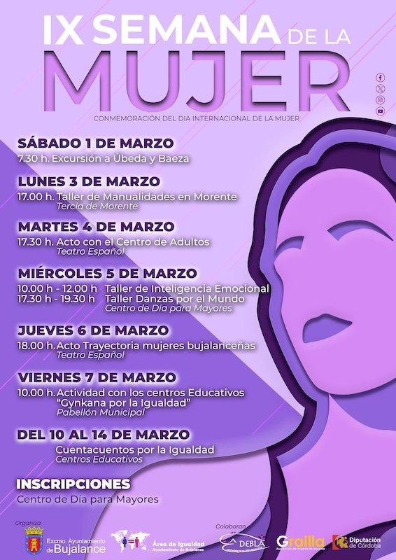 IX Semana de la Mujer en Bujalance