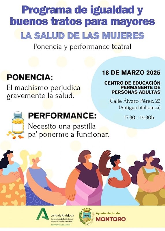 Ponencia y Performance Teatral para Mayores