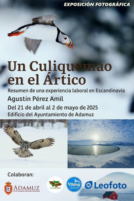 Exposición fotográfica en Adamuz | Un Culiquemao en el Ártico