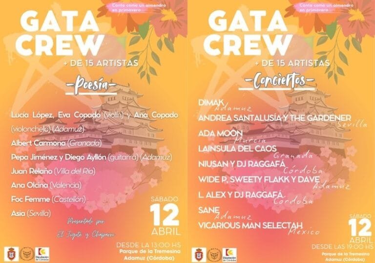 GATA CREW | %22Canto como un almendro en primavera…%22