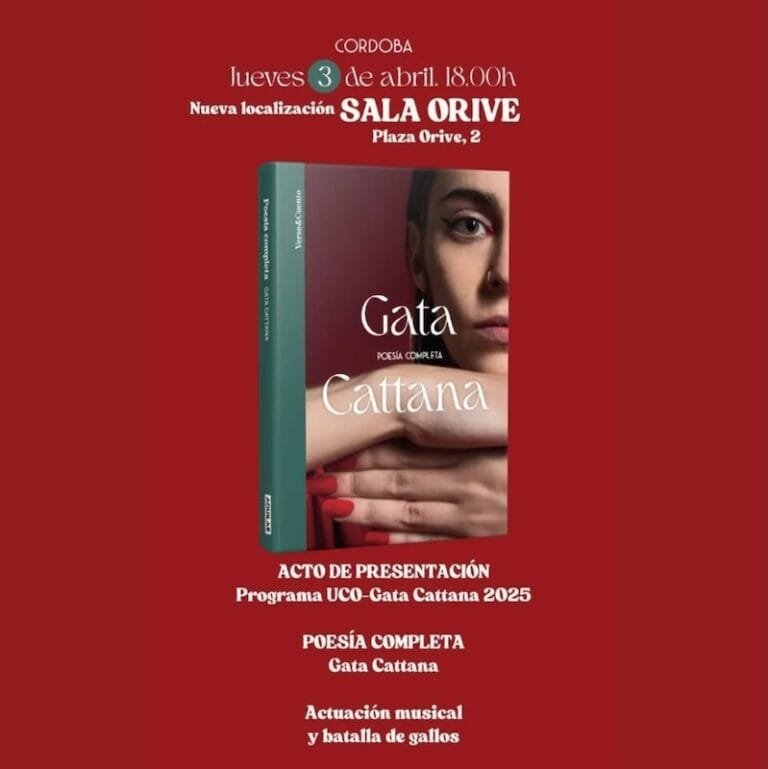 Gata Cattana, poesía y fuego eterno