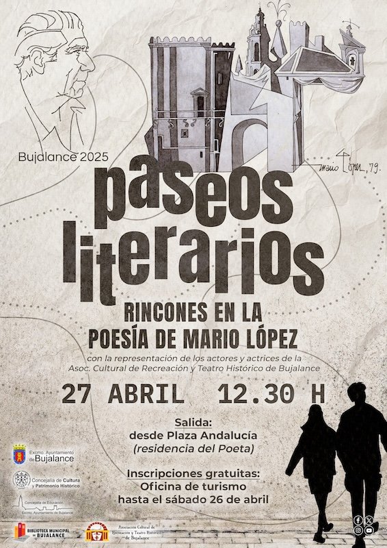Paseos Literarios Rincones en la poesía de Mario López