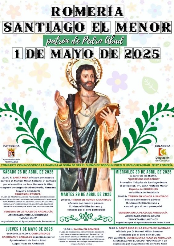 Romería de Santiago El Menor en Pedro Abad