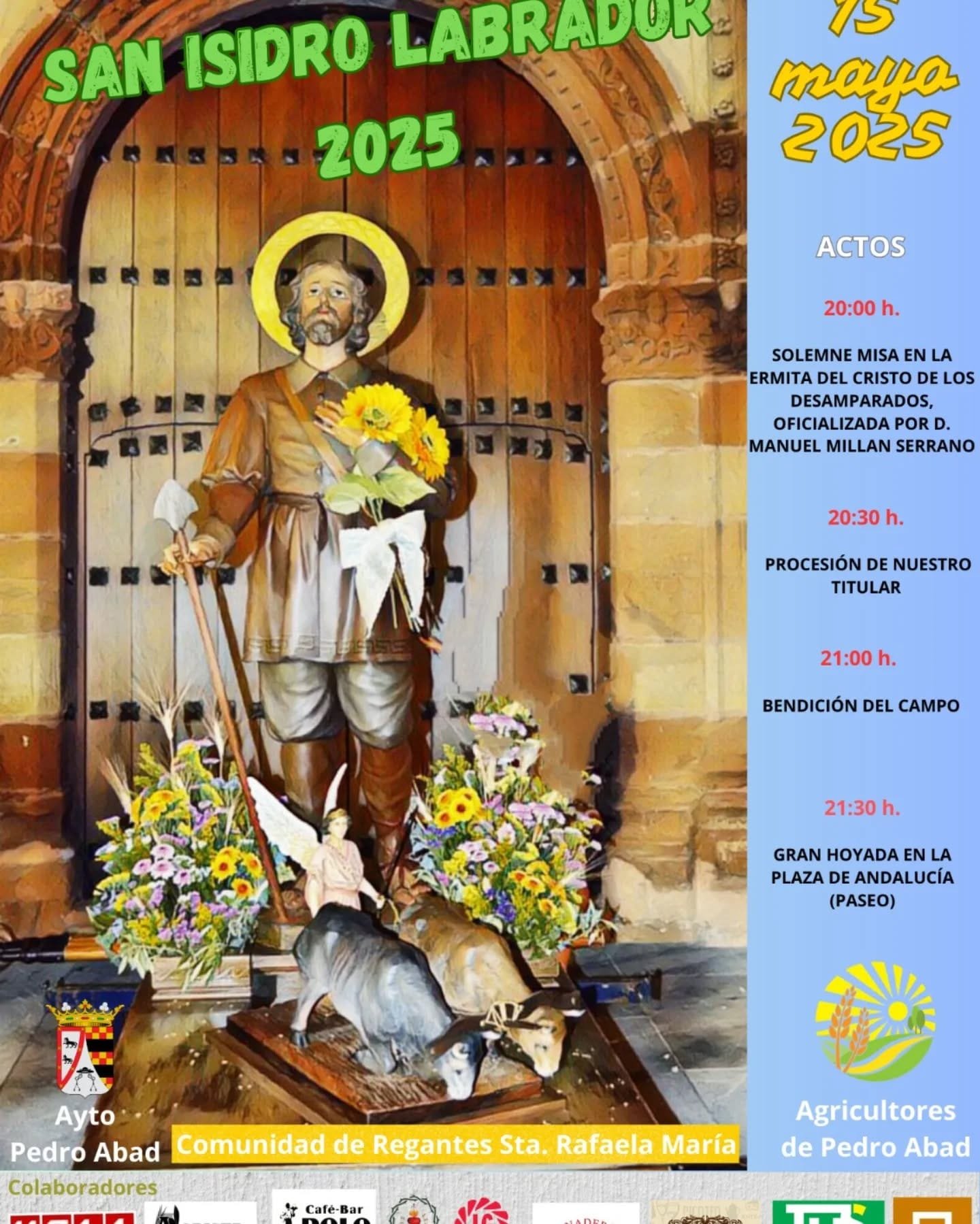 San Isidro Labrador en Pedro Abad 2025