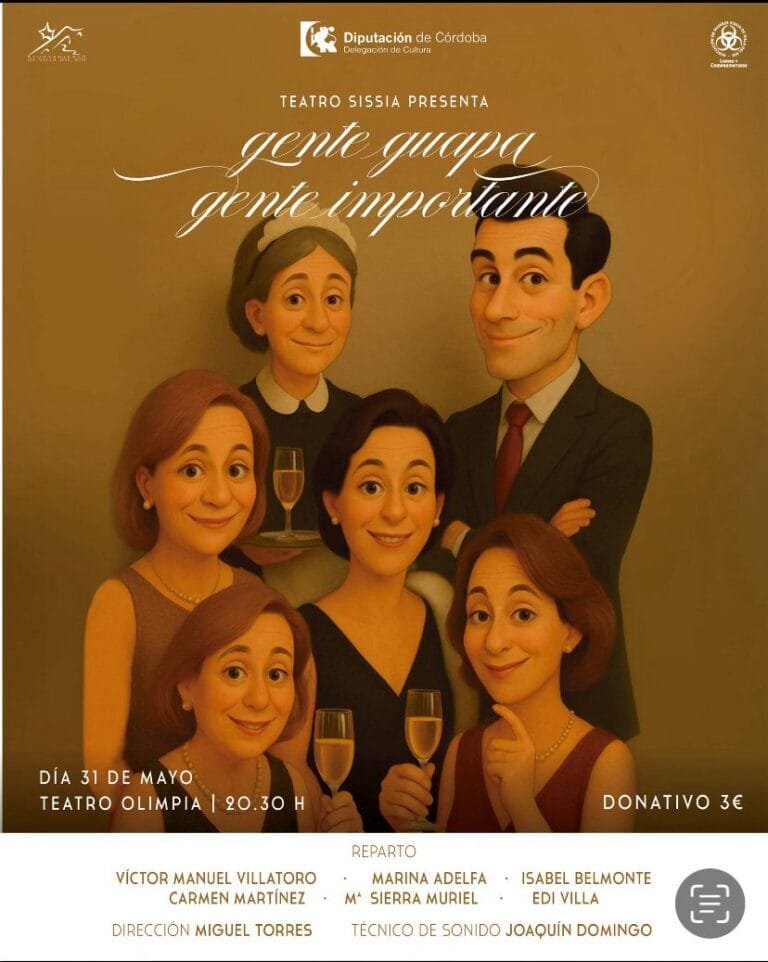 Teatro Sissia presenta %22Gente guapa, gente importante%22