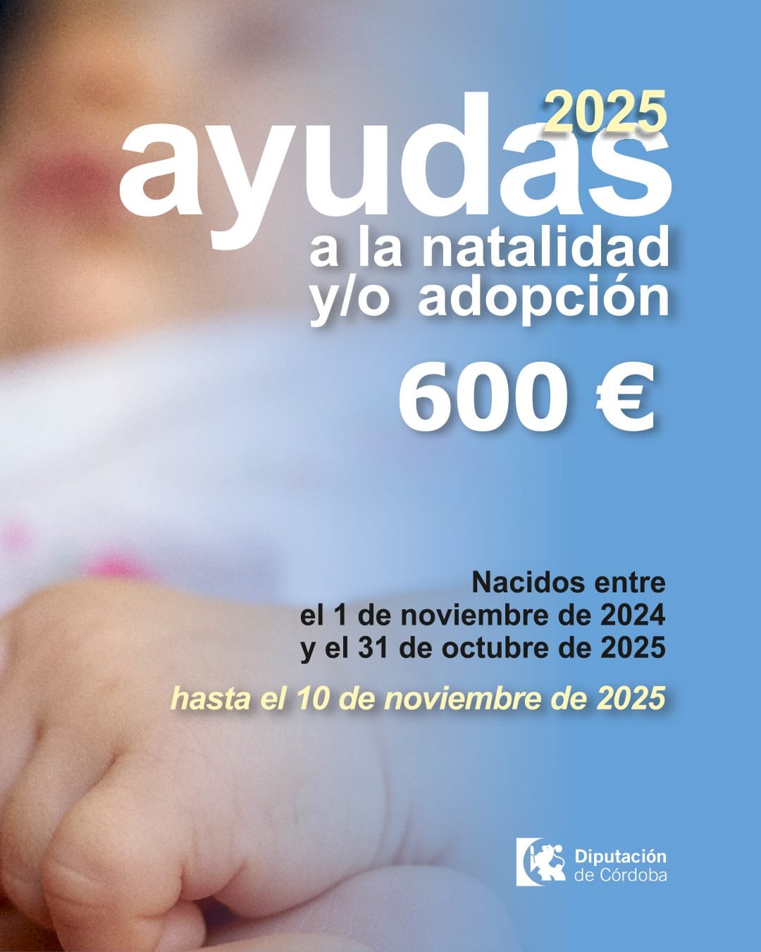 ayuda natalidad Córdoba 2025
