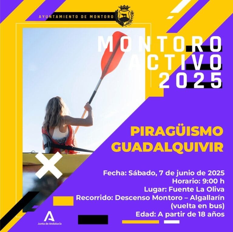 montoro activo piragüismo guadalquivir