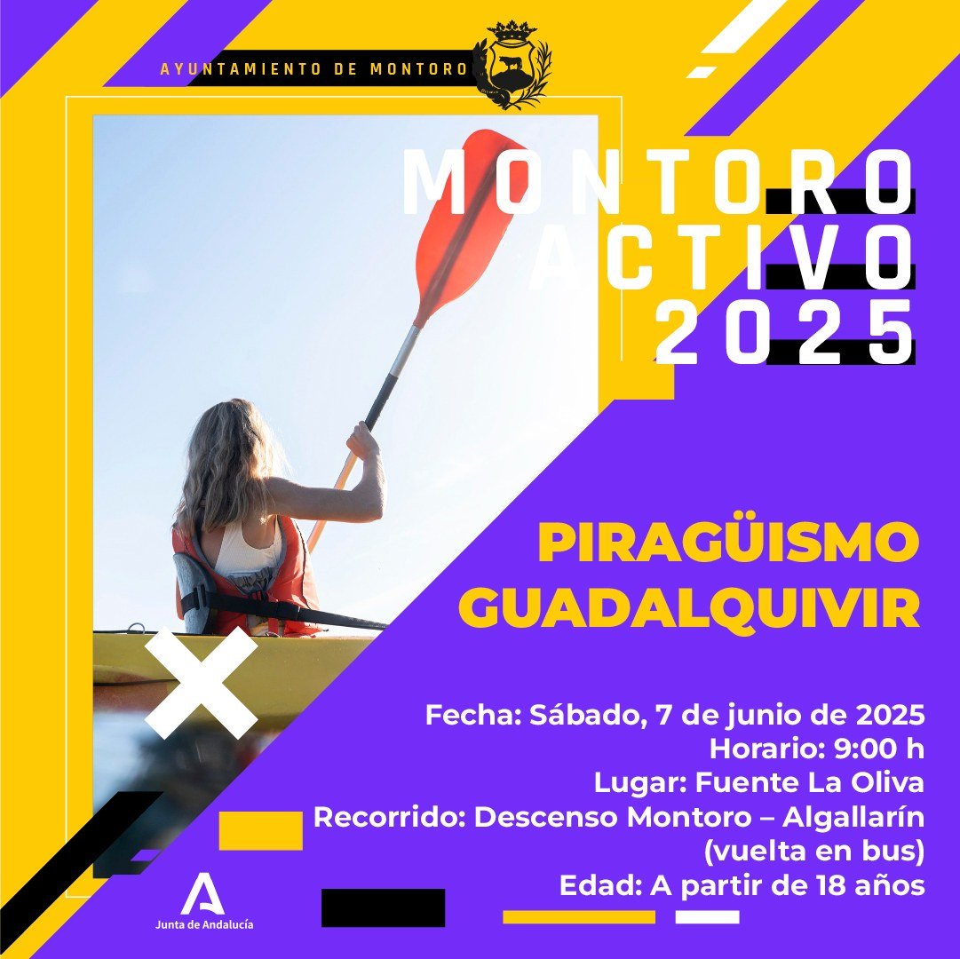 montoro activo piragüismo guadalquivir