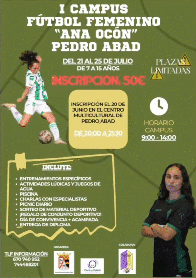 Campus fútbol femenino Pedro Abad