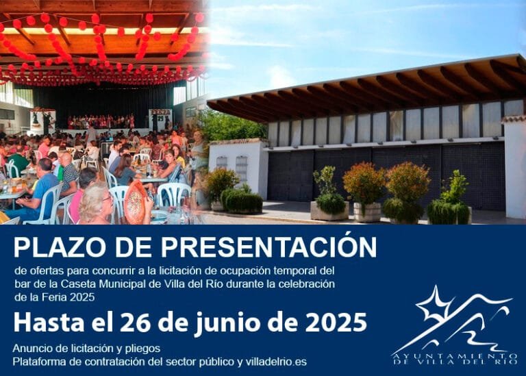 Licitación Caseta Municipal Villa del Río 2025