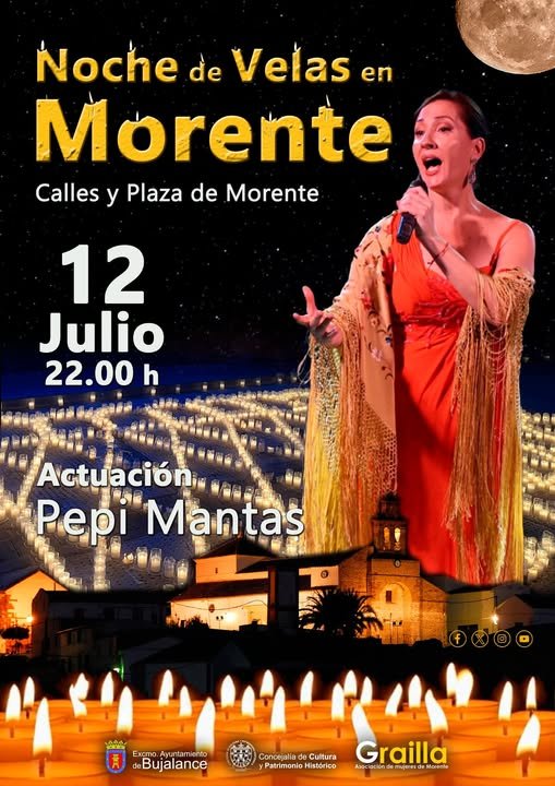 Noche de velas en Morente