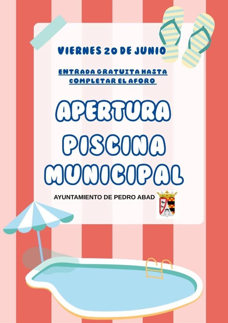 Piscina Municipal Pedro Abad 2025