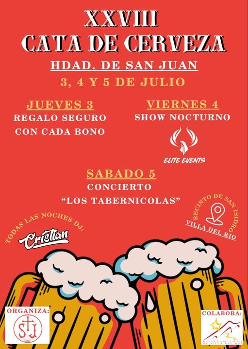 XXVIII Cata de Cerveza de Villa del Río