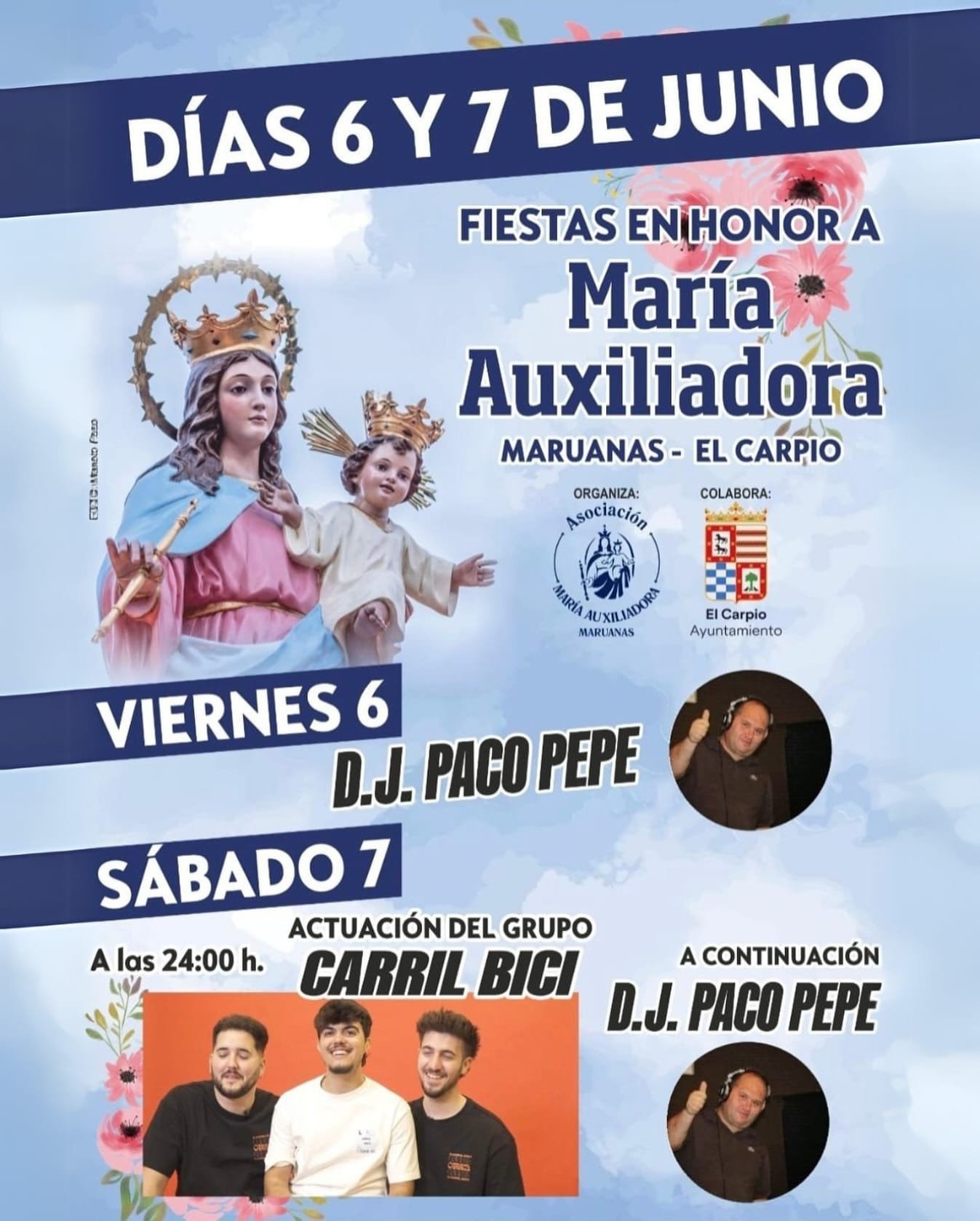 fiestas María Auxiliadora Maruanas