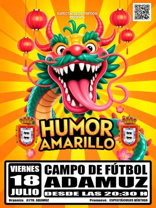 Humor Amarillo en Adamuz 2025