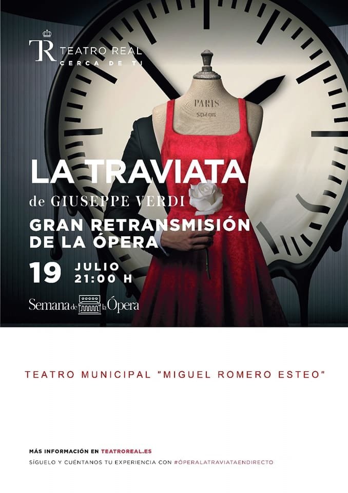 La Traviata, gran retransmisión en directo desde el Teatro Real de Madrid.