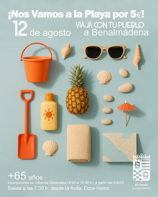 playa de Benalmádena por 5€ con El Carpio
