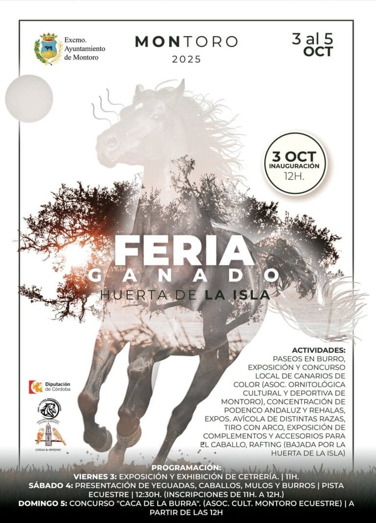 Feria de Ganado 2025 en Montoro