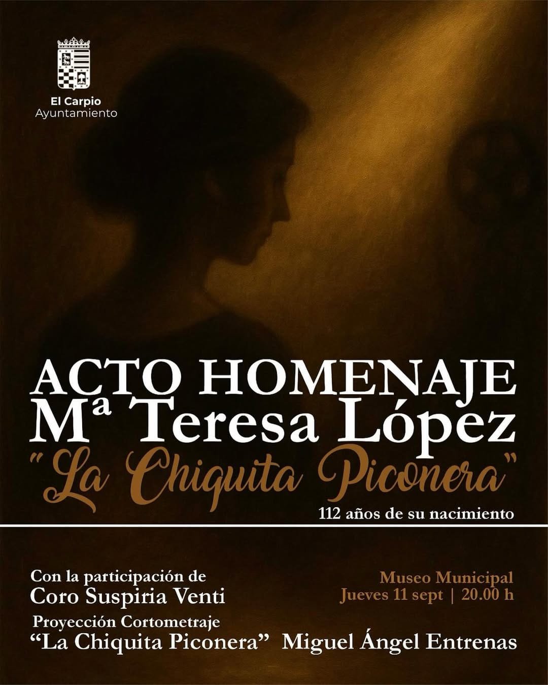 Homenaje a “La Chiquita Piconera” en EL Carpio